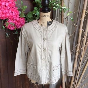 Tan Chico’s jacket